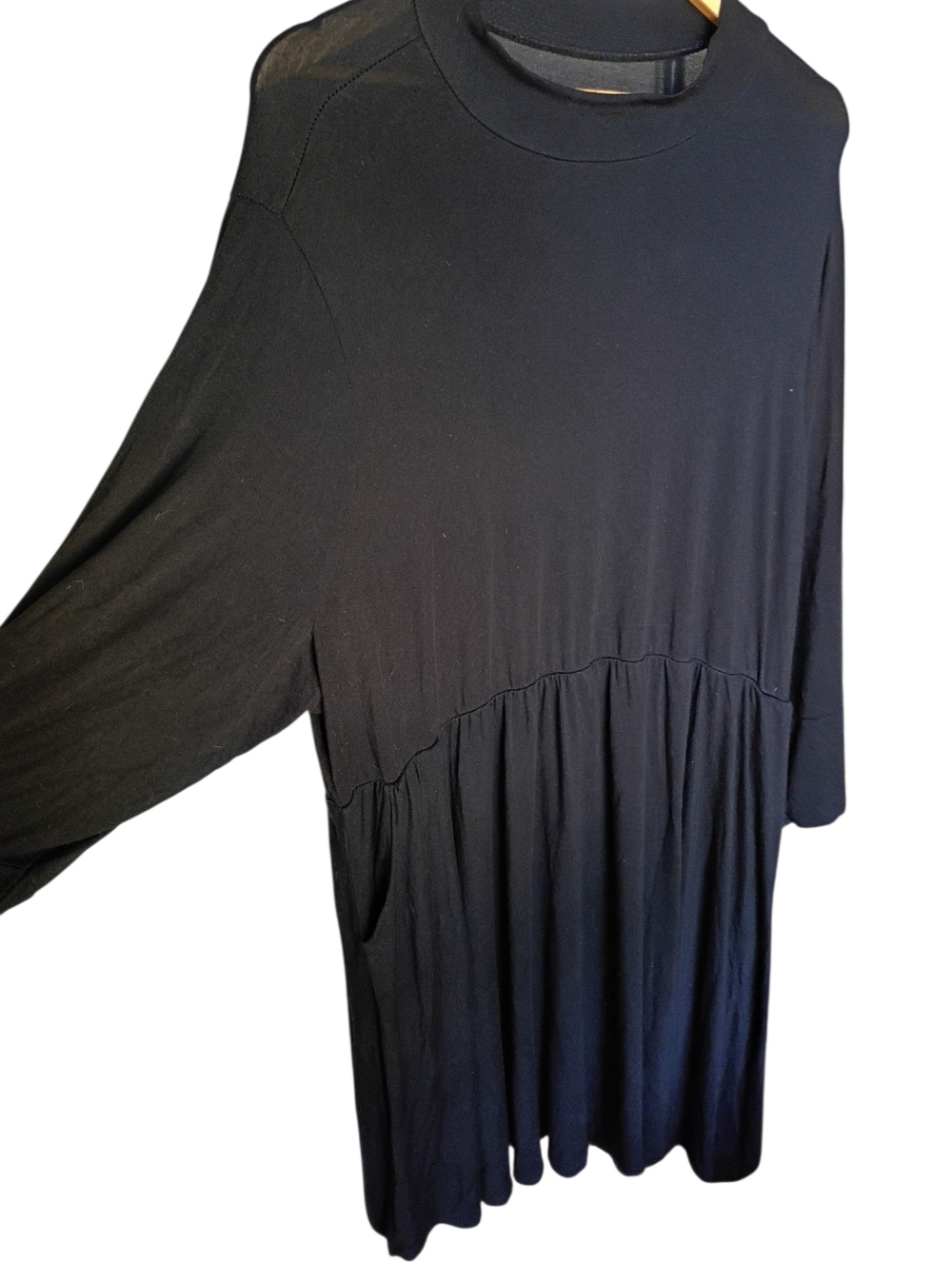 Torrid Longsleeve Black Dress Size 4 - Picture 2 of 5